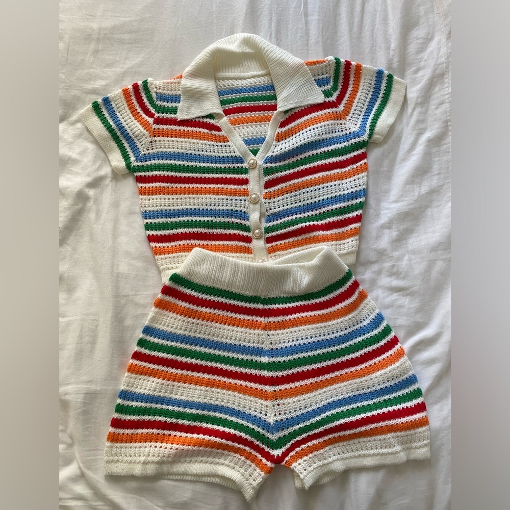 Knit Short Set - Picture 6 of 7